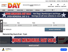 Tablet Screenshot of daychevrolet.com